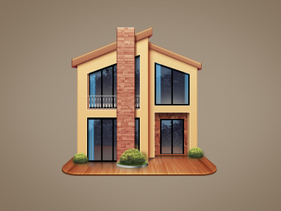 House psd material