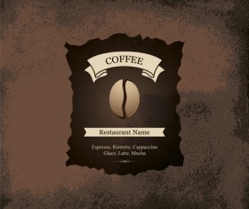 Modern restaurant menu design graphic set 02