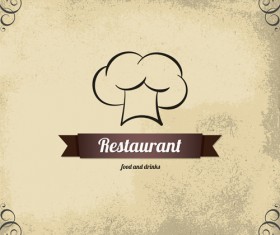 Modern restaurant menu design graphic set 03
