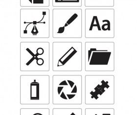 Office icons design vector