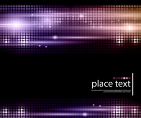 Shiny neon disco party background vector 02