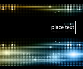 Shiny neon disco party background vector 04