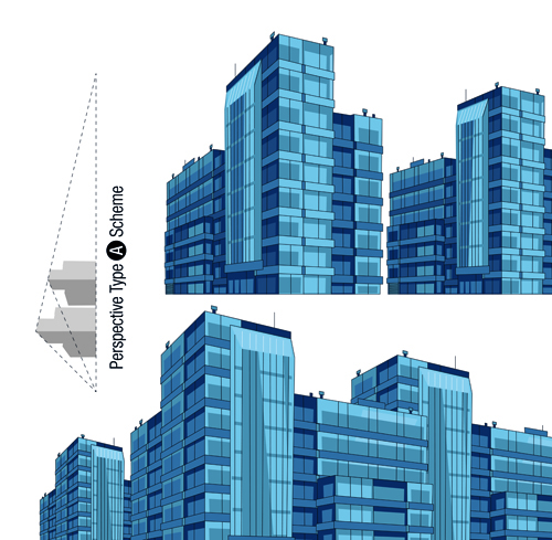 Skyscraper design graphics vector 02