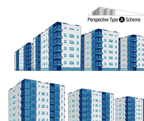 Skyscraper design graphics vector 03