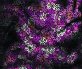 Vintage floral textile vector background art 03