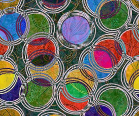 Abstract colored grunge pattern vector graphics 01