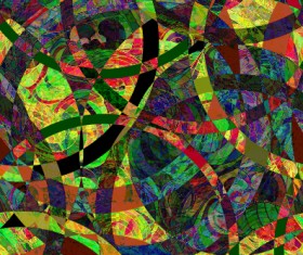 Abstract colored grunge pattern vector graphics 02