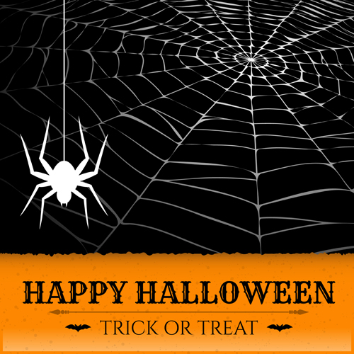 Download Vector spider web design background graphics 01 free download