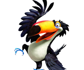 Animal Heroes cartoon icon set 21