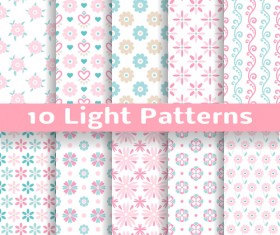 Beautiful floral pattern vector