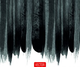 Black Ink water background set 02 vector