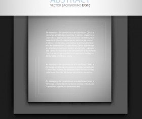 Black style business template background 01
