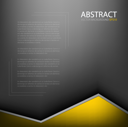 Black style business template background 02