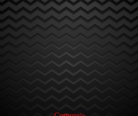 Black textured style background vector