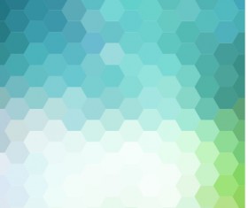 Bokeh honeycomb vector background