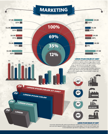 Business Infographic creative design 1277