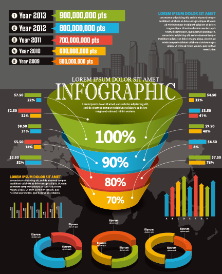 Business Infographic creative design 1279