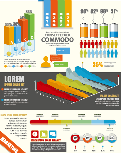 Business Infographic creative design 1295