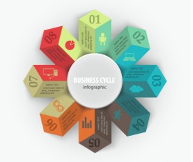 Business Infographic creative design 1341