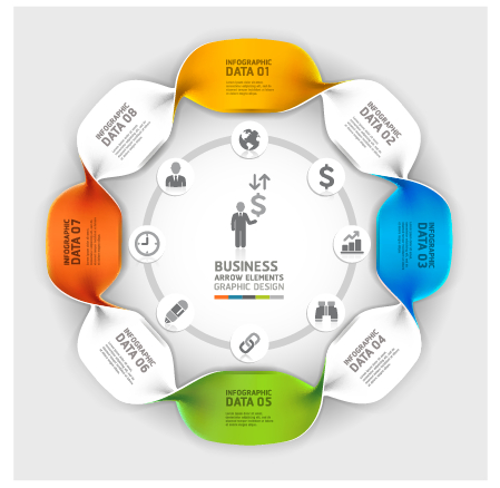 Business Infographic creative design 1350