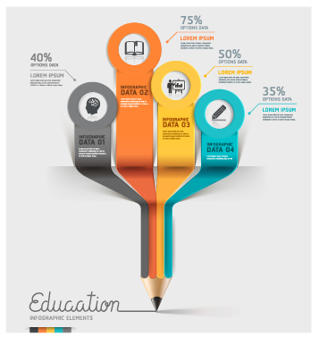 Business Infographic creative design 1360