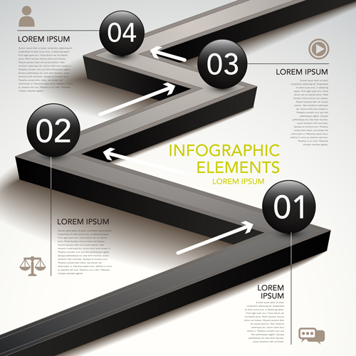 Business Infographic creative design 1372