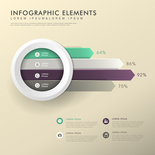 Business Infographic creative design 1373