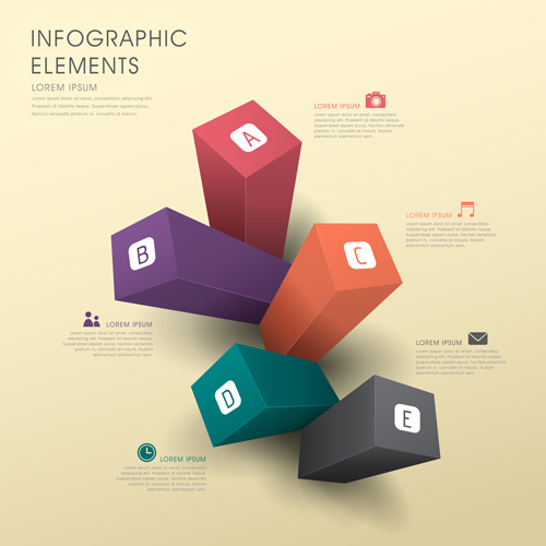 Business Infographic creative design 1375