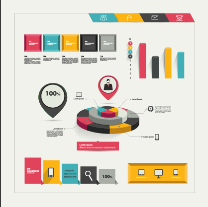 Business Infographic creative design 1411