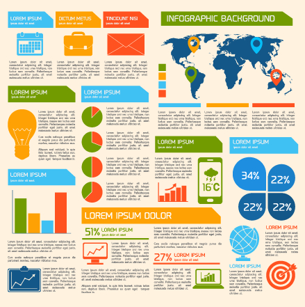 Business Infographic creative design 1421