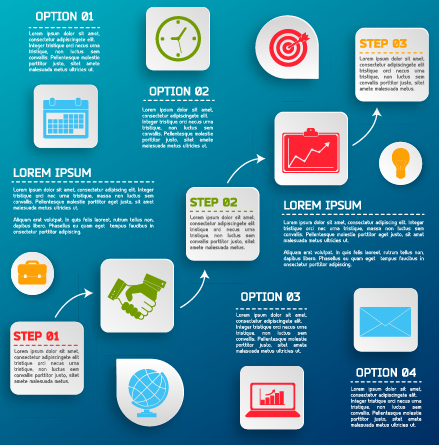 Business Infographic creative design 1422