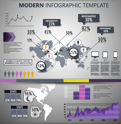 Business Infographic creative design 1438
