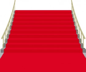 Celebration red carpet background vector 05