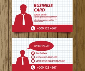 Classic modern business cards vector material 04