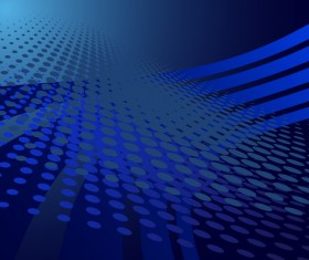 Concept dark blue technical vector background 01