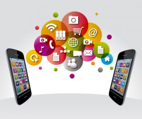 Creative technology elements vector graphics 01