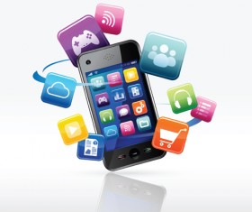 Creative technology elements vector graphics 02