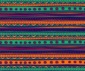 Ethnic style tribal patterns graphics vector 03 free download