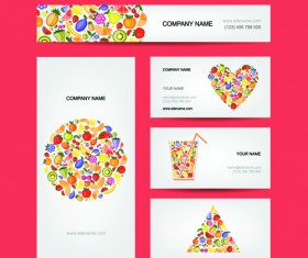 Fashion creative banner and cards vector material 01