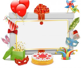 Festival advertising boards design vector