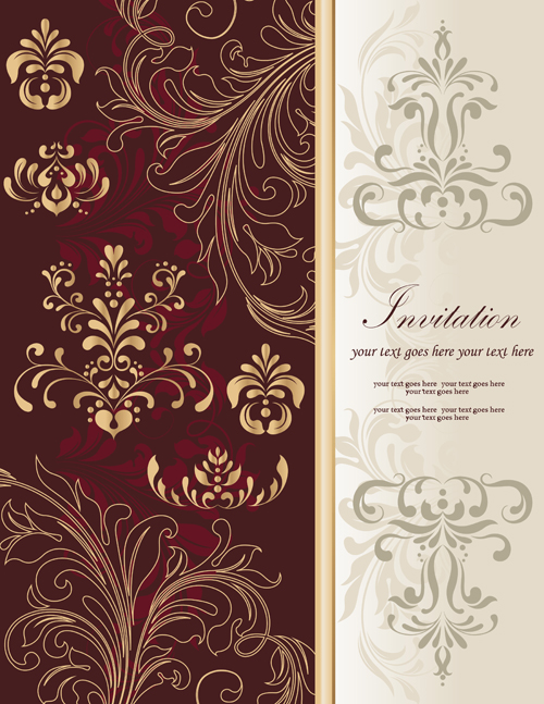 Free vector decoration floral background 02
