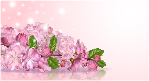 Huge collection of beautiful flower vector graphics 01