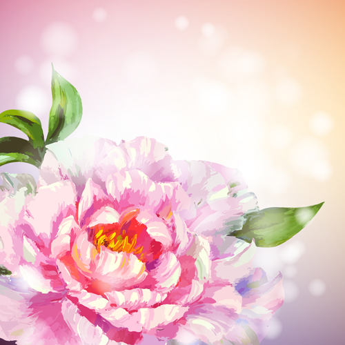 Huge collection of beautiful flower vector graphics 05