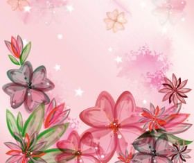 Huge collection of beautiful flower vector graphics 14