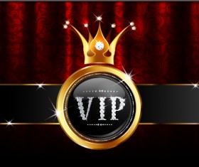 Luxury diamond VIP royal background vector 01