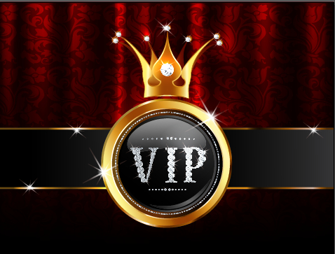 Luxury diamond VIP royal background vector 01