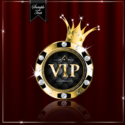 Luxury diamond VIP royal background vector 03