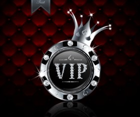 Luxury diamond VIP royal background vector 04