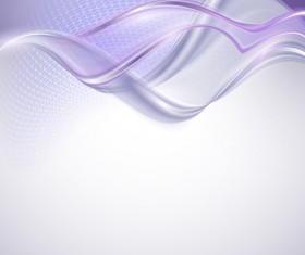 Shiny purple wave abstract background vector 01