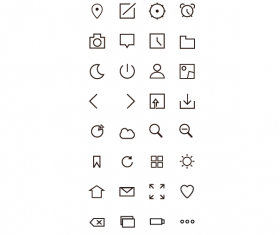 Medical - isometric outline color icons free download